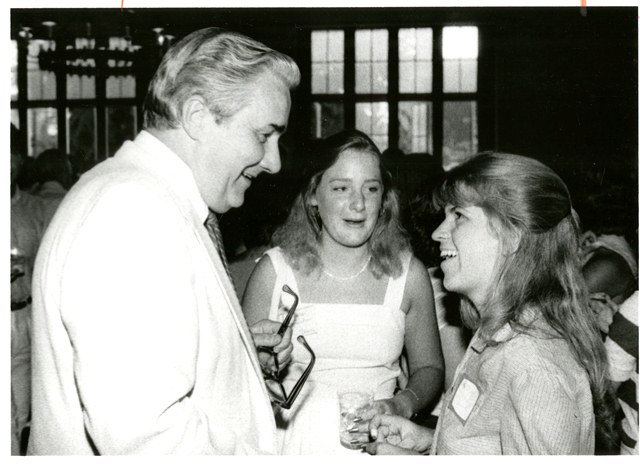 Bill Graham receiving an award